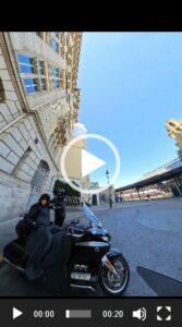 bsk video transfert aeroport taxi moto paris