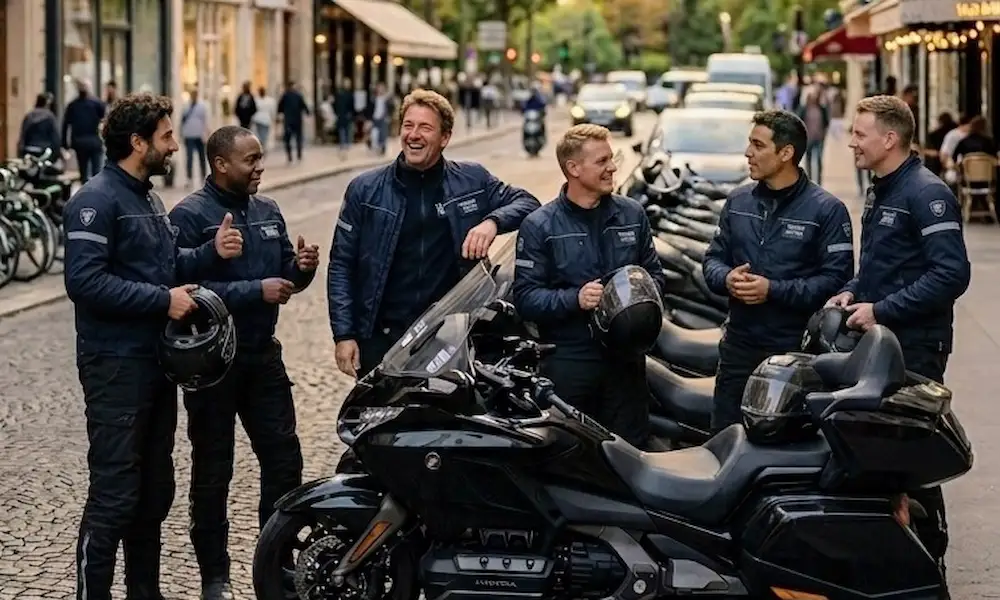 Taxi moto Paris – équipe de chauffeurs professionnels